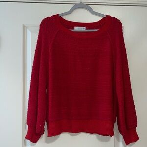 Native Vibrant Red Crew Neck Sweater